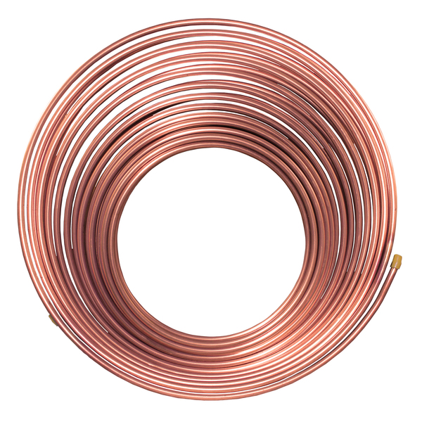 Ags NiCopp Nickel/Copper Brake/Fuel/TransLine Tubing Coil, 5/16 x 50' CNC-6100